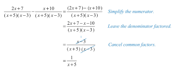 What are the steps to simplify rational expressions? Adding And Subtracting Rational Expressions