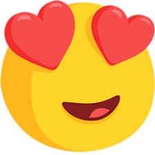 Smiling Face With Heart Eyes On Messenger 1 0 Emoji Eyes Emoji Cool Emoji