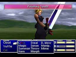 Final Fantasy Vii Cloud Strife S Limit Breaks Youtube