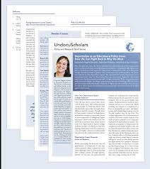 With an outline, it will be easier to. Research Briefs Undocuscholars