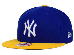 New York Yankees Mlb The Queens 9fifty Snapback Cap Gold Light Royal 20708412 New Era New York Yankees Snapback Cap Cap