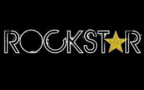 Download, share or upload your own one! Hd Wallpaper Rockstar Logo Black Typography Digital Art Minimalism Simple Background Wallpaper Flare