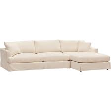 Sofa Option Comes In Linen Colored Also Slipcover Is Removable And Washable Andre Slipcover Sectional Comfortable Couch Slipcovers Most Comfortable Couch