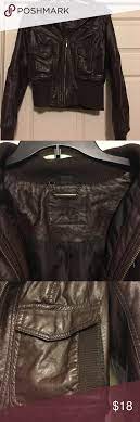 Brown Leather Jacket Brown Leather Jacket Excellent Condition Purchased From Kohl S Runs Small Kohl S Jackets Brown Leather Jacket Leather Jacket Jackets