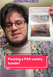 Packing a PSA Variety Bundle for Pokémon Fans