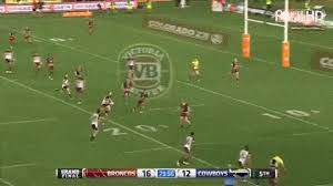 Stay up to date with all the grand final action with live scores on the roar from 5:05pm (aest). Nrl Grand Final 2015 Cowboys Vs Broncos Match Highlights Animated Gif