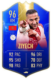 See how ziyech compares to other players in fifa mobile season 4! Potential Tots Ziyech Card Fifa