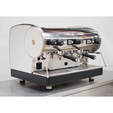 Astoria Lisa Cma 2 Group Silver Commercial Espresso Coffee Machine Package Grinder Filter