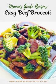 Easy Beef Broccoli Easy Beef Broccoli Beef Recipes