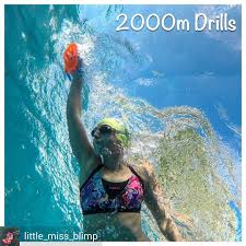 From Little Miss Blimp Little Miss Blimp It S Not The Ocean But A Pool Just To Myself Is Good Enough Swimbikerun Triathlontraining Trigirl Running