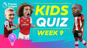 The best football league in the world. Play The Latest Official Premier League Kids Quiz