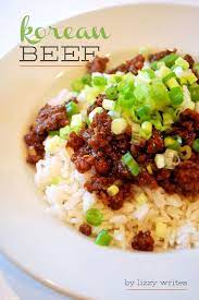 Lizzy Writes Korean Beef Recipes Asian Recipes Beef Recipes