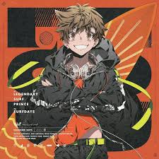 The Cover Art For Namimori Boys New Single Densetsu No Surfing Prince Is Out The Song Is Going To Be Featured As Wave S Theme Son In 2021 Surfing Cover Art Anime
