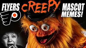 The penguins on tuesday night. Philadelphia Flyers Creepy Mascot Memes Youtube