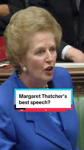 Margaret Thatcher's Iconic 1990 Parliament Speech