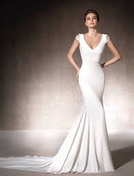 San Patrick Melia New Wedding Dress Save 30 Short Sleeve Wedding Dress Pronovias Wedding Dress Crepe Wedding Dress