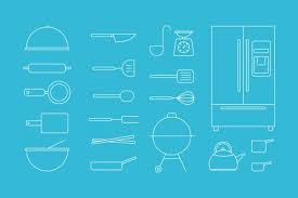 Kitchen utensils and appliances nutrition. Kitchen Utensils And Appliances Doodle Icons Stock Images Page Everypixel