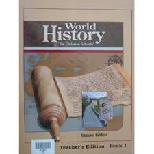 World History For Christian Schools by David Fisher