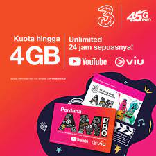 Pelanggan juga bisa memilih besaran kuota utama sesuai kebutuhan. 3 Indonesia Kuota Besar Mau Dibuat Apa Unlimited Facebook