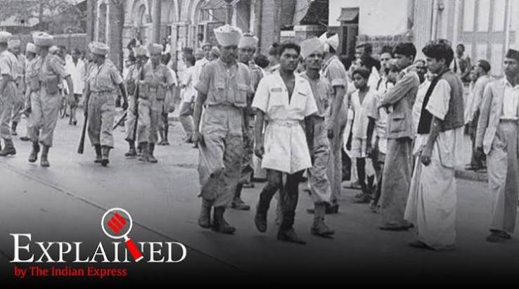 What was the Indian Naval Mutiny?
