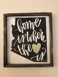 Home Is Where The Heart Is And The Heart Is Glittery So Cute Where The Heart Is Diy Art Projects Vintage Market Days