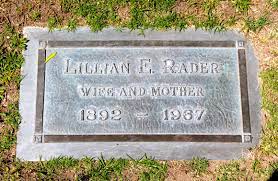 Lillian E. “Lily” Rader (1892-1967) - Find a Grave Memorial
