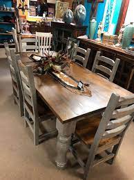 Western Decor Rustic Tables Southwestern Furniture Agave Ranch Agave Ranch Furniture Southwestern Furniture Rustic Kitchen Tables Mexican Dining Room