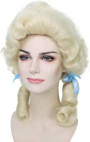 HPO Adult Women's Classic Elly May Clampet Blonde Wig With Two Blue Hair  Ribbons, Synthetic Soft Fiber Hair, Perfect for your next Halloween & Group  Party! : Buy Online at Best Price