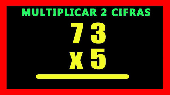✅? Multiplicaciones de 2 cifras por 1 cifra