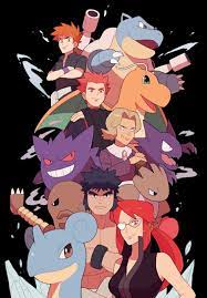 The elite four is a trainer class and title given to four trainers that qualify as being the best trainers in their respective regions, with only the pokémon champion above their skill level. The Elite Four And Champion 1 Out Of 6 Pokemon Pictures Pokemon Characters Pokemon Champions