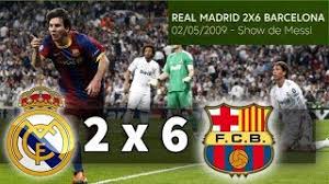 Real madrid goalkeeper casillas produced three superb saves to deny lionel messi (twice) and samuel eto'o in the space of six minutes as barcelona repeatedly swept through the home defence. Real Madrid 2 X 6 Barcelona Espanhol 2009 Youtube