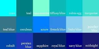 Pin By Christie On Wedding Blue Shades Colors Shades Of