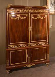 72200 | louis xvi tassel pull. Louis Xvi Mahogany Cabinet French Antique Shop