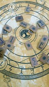 Tissu De Yggdrasil Rune Meduim Poids Rune Tissu Runes Elder Futhark Rune Casting