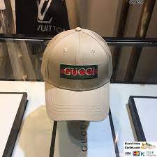 Gucci Brown Classic Canvas Baseball Cap One Size Adjustable Gucci Baseball First Baseball Cap