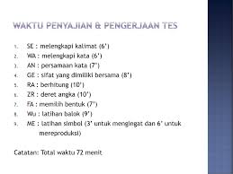 Check spelling or type a new query. Contoh Soal Psikotes Ist