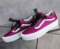 Women's 7.5 new balance 1009 tennis shoes l. Vans Old Skool Off The Wall Violet Purple Glitter Platform Sneaker Men Women Fashion Sneakers Tennis Shoes Sneakers Vans Old Skool