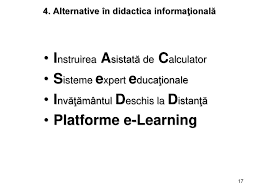 Universitatea nationala de aparare carol i. Didactica InformaÅ£ionalÄƒ Ppt Download