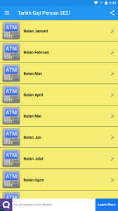 Berikut adalah jadual dan tarikh pembayaran pencen perkhidmatan secara bayaran bulanan bagi tahun 2020 untuk. Tarikh Gaji Pencen 2021 For Android Apk Download