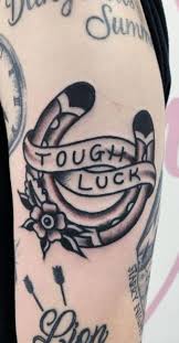 The tattoo on legend's right wrist spells out jack's name in all lowercase letters in a delicate cursive script. 25 Trendy Horseshoe Tattoos Designs Meanings Tattoo Me Now