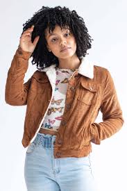 Camel is a chic neutral that always seems to be on trend. Camel Sherpa Lined Corduroy Jacket Ragstock