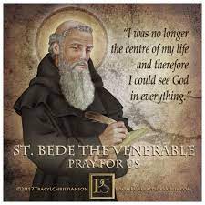 Portraits Of Saints On Instagram Happy Feast Day Saint Bede The Venerable Doctor Of The Church 672 673 7 Saint Quotes Catholic Saint Quotes Catholic Prayers
