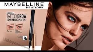 стойкий тинт для бровей Tattoo Brow от Maybelline Ny цена Lajner Dlya Brovej Brow Tattoo Micro Pen Ot Maybelline Ny Youtube