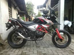 Lampu led tdr 6 sisi 3. New Megapro Injeksi Dimodif Ala Big Bike Adventure Sangar Bin Kekar Abis Bro Jinjiter Corner