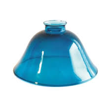 Packaging & printing online trade show. Abat Jour De Verre Bleu 130mm Hauteur X 200mm Diametre Abat Jours En Verre