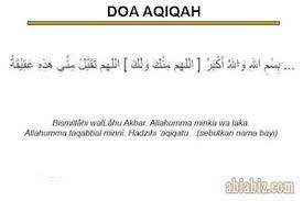 Namun setelah tiga minggu masih tidak mampu maka kapan saja pelaksanaannya saat. Doa Aqiqah Anak Perempuan Laki Laki Sesuai Sunnah Abiabiz