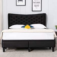 Categories build, build plans, organization. Amazon Com Home Life Drawer Storage Bed Cloth Black Tufted 51 Tall Headboard Platform Bed With Slats Queen Complete Bed 5 Year Warranty Included 0051 Drawer Furniture Decor