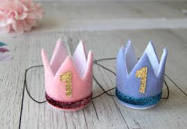 1st Birthday Crown For Boy Twin Crown Birthday Girl Boy Twins 1st Birthday Crowns 1st Birthday Outfit Twins First Birthday Birt Birthday Crown Birthday Accessories Birthday Hat