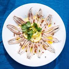 carpaccio d anchois au poivre rose recette cuisine poisson anchois carpaccio