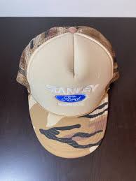 Stanley McGregor Ford Tan Camo Snapback Rope Hat Cobra One Size